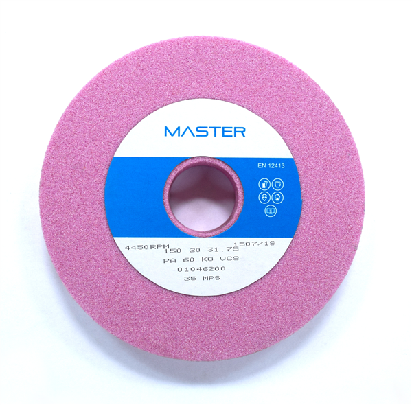 Master Grinding Wheels 150 x 20 x 31.75 PA60 K8V - with storage box